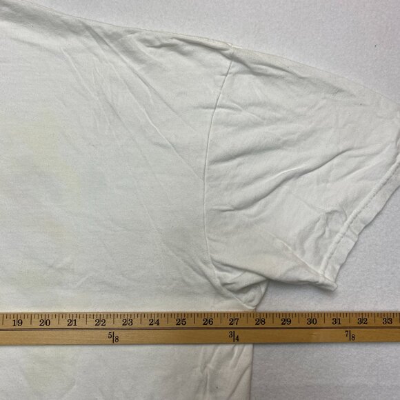 Vintage Ecko Unltd T-Shirt Men's 3XL White Short Sleeve Hip Hop Big Graphic Y2K - Picture 10 of 12